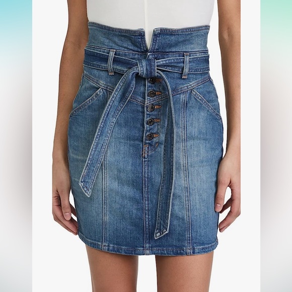 Veronica Beard Dresses & Skirts - NWT Veronica beard Alaina notch waist jean skirt size 10